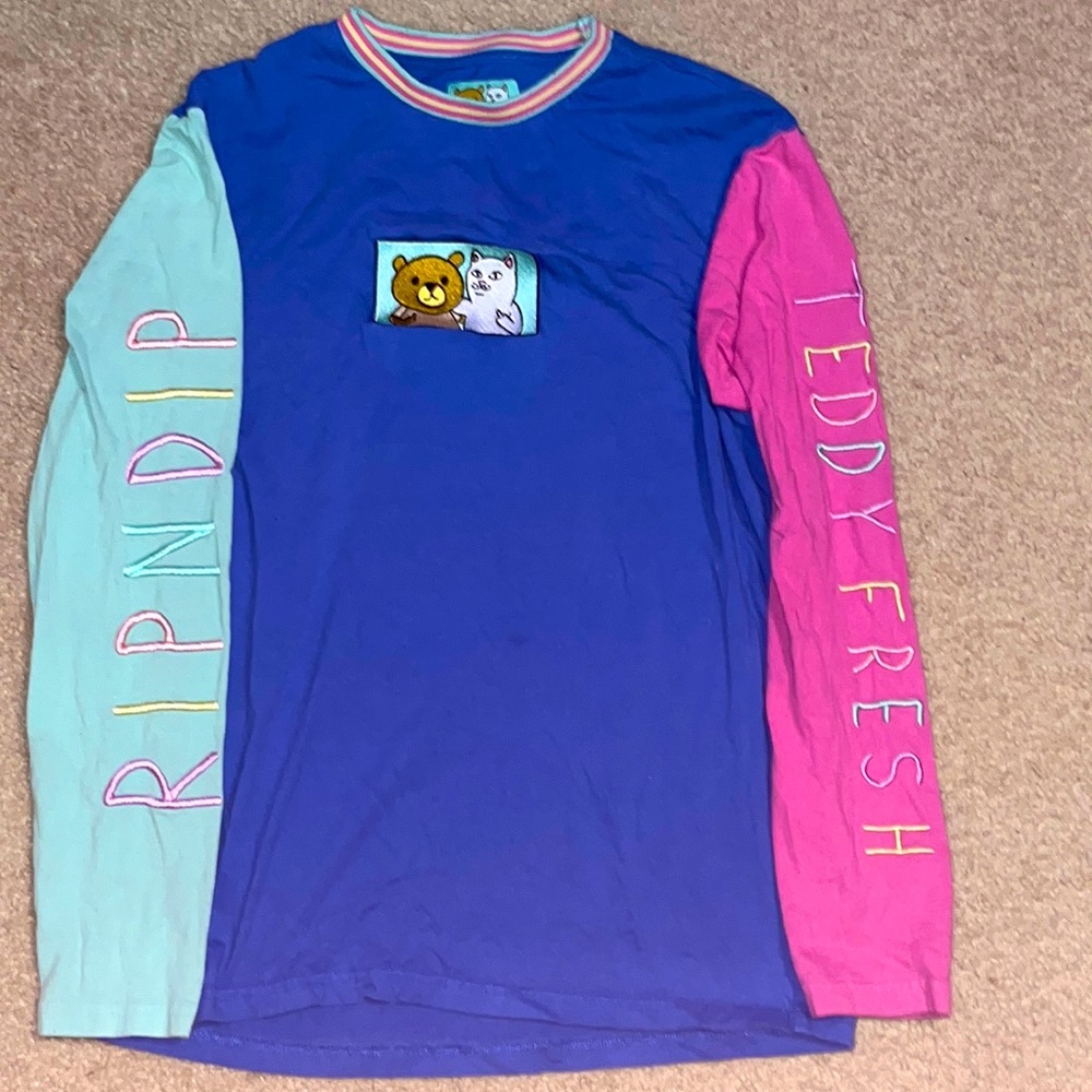 Rip N dip x Teddy Fresh Long Sleeve (medium)